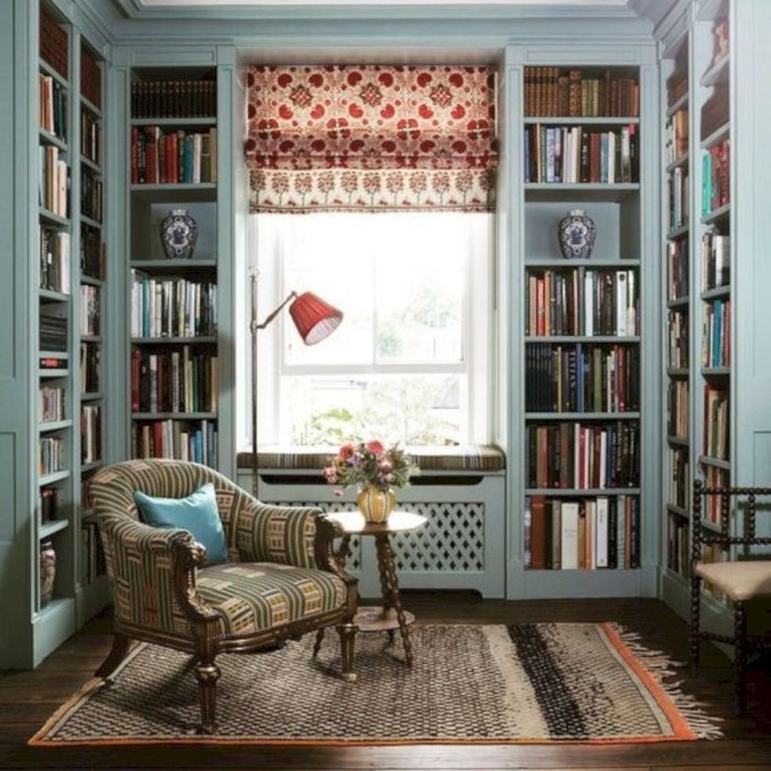 How to decorate a reading room