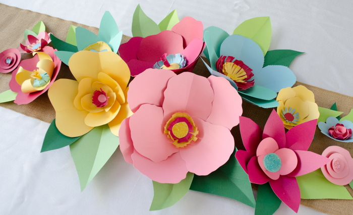 How to make paper flowers for room decoration