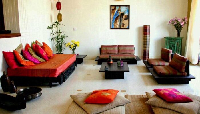 How to decorate your living room indian style