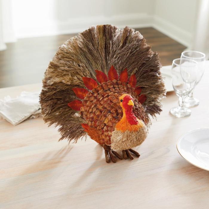 How to make a big turkey decoration