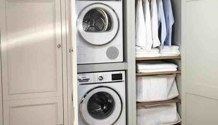 How to decorate a small laundry room