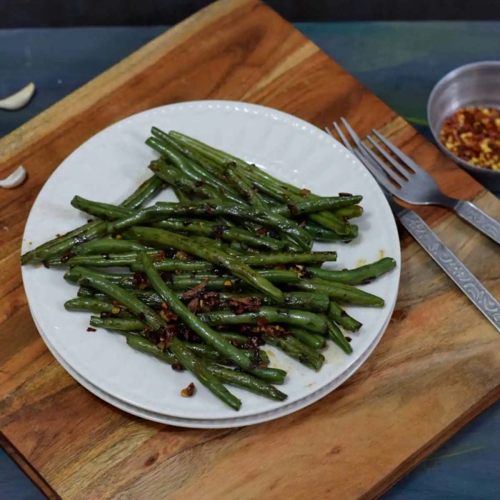 How to cook asian style string beans