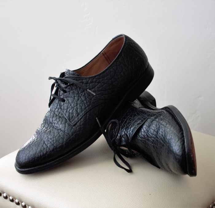 Oxford mens black dress shoes