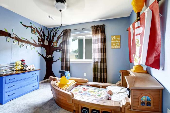 How to decorate boy room